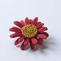 Colourful Daisy Brooch On A Bespoke Giftcard, thumbnail 10 of 12