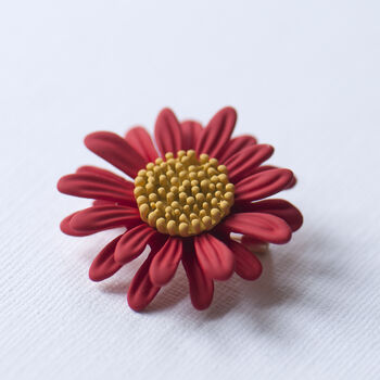 Colourful Daisy Brooch On A Bespoke Giftcard, 10 of 12