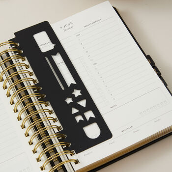 2026 Daily Planner Leopard, 6 of 12