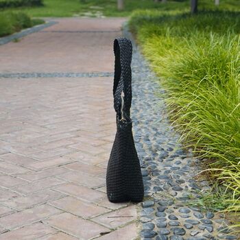Leather Hand Woven Leather Bag Oversize, 4 of 12