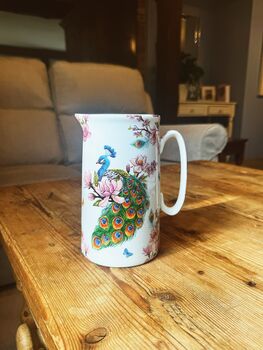 Extra Large Jug In King Peacock Design, 5 of 8