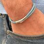 Mens Bribie Rope Bracelet, thumbnail 2 of 4