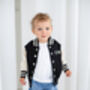 Personalised Embroidered Initials Mini Me Bomber Jacket, thumbnail 2 of 9