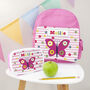 Personalised Kid's Butterfly School Set, thumbnail 1 of 6