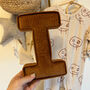 Corduroy Fabric Personalised Initial Letter, thumbnail 5 of 11