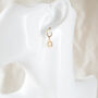 North Star Huggie Hoop Earrings, thumbnail 10 of 11
