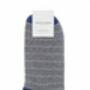 Thin Stripe Blue And Dash Grey Men's Trainer Socks Bundle, thumbnail 6 of 6