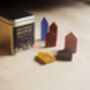 Cosy Cabins – Natural Beeswax Crayon Set In A Tin, thumbnail 4 of 4