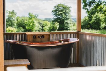 Dimpsey Shepherd Hut Writer’s Retreat With Outdoor Bath, 11 of 12