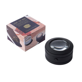 Travel LED Magnifying Glass In Gift Box, 3 of 5