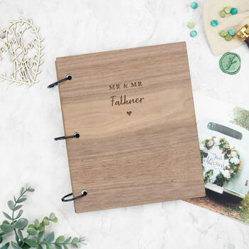 Personalised ‘Our Wedding Day’ Guest Book, 5 of 11