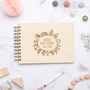 Personalised Floral Baby Shower Guest Book, thumbnail 1 of 7