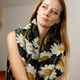 Sunflower Woven Scarf | Gift For Her | Friendship Gift Idea, thumbnail 5 of 12