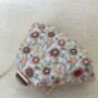 Multicoloured Handcrafted Statement Floral Pearl Mirror Clutch, thumbnail 8 of 11