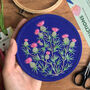 Scottish Thistles Embroidery Kit, thumbnail 5 of 8