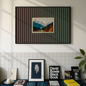 Canada Horizontal Striped Wall Art Print, 3 of 11
