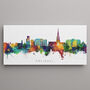 Solihull Skyline Cityscape Art Print, thumbnail 2 of 12