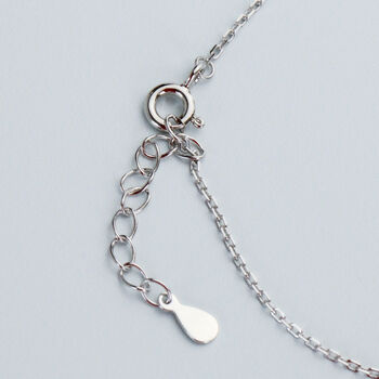 Sterling Silver Interlocking Geometric Shapes Bracelet, 2 of 5