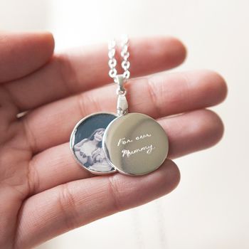 Personalised Sterling Silver Engraved Photo Locket, 4 of 5
