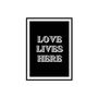 Love Lives Here Print, thumbnail 3 of 7