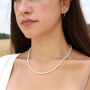 18ct Gold Vermeil Or Silver Freshwater Pearl Necklace, thumbnail 1 of 5