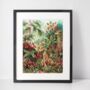 Botanical Moss And Ferns Vintage Style Art Print, thumbnail 1 of 4