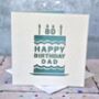 Personalised Laser Cut Birthday Cake Card, thumbnail 4 of 4