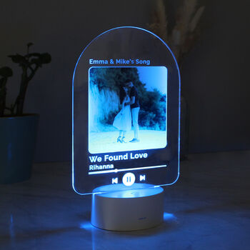 Personalised Our Song LED Light, 11 of 11