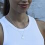 Vinyl Record Necklace, Sterling Silver Or Gold Plated, thumbnail 3 of 12