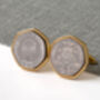 2005 21st Birthday Twenty Pence Coin Cufflinks, thumbnail 2 of 5
