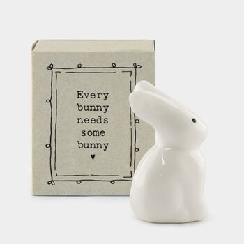 Letterbox Gift Porcelain Rabbit, 2 of 2