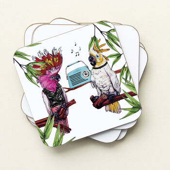 Party Animals Drinks Coaster Set, 5 of 8