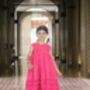 Jewel Rose Cotton Dress, thumbnail 2 of 5