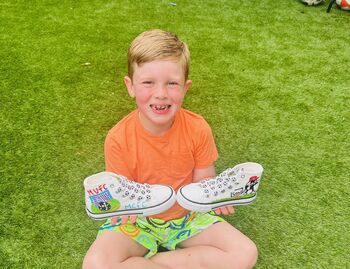 Doodle My Shoe, Customise Your Own Trainers! The UK 'S 1st Doodle And Wash Kids Shoes, 11 of 12