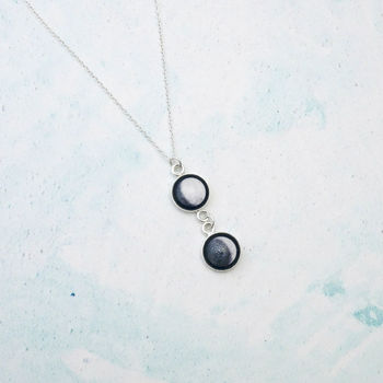 Personalised Moon Phase Soulmate Necklace, 4 of 8