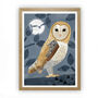Barn Owl Print, thumbnail 2 of 2
