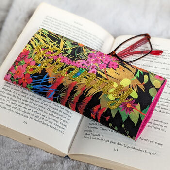 Liberty Fabric Tropical Named Glasses Case, 2 of 4