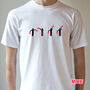 Personalised Semaphore T Shirt, thumbnail 1 of 9
