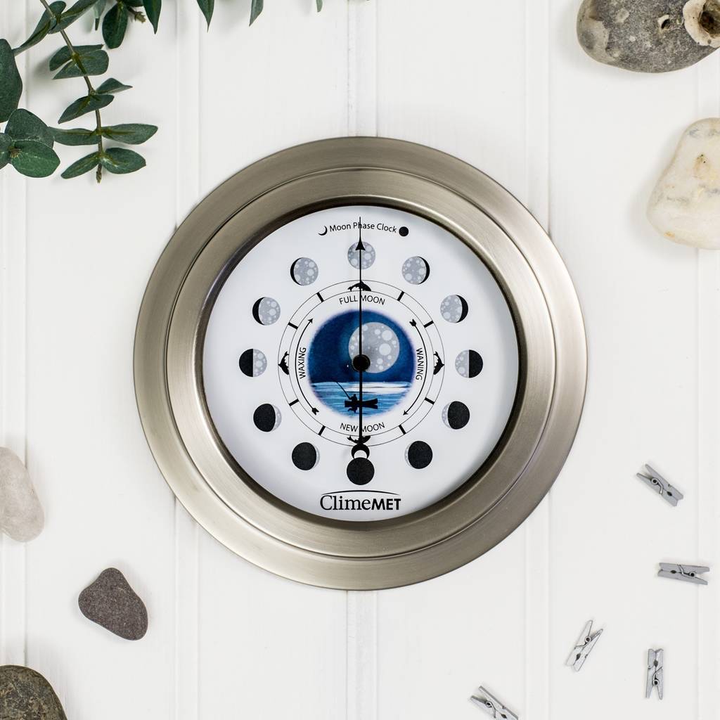 Customisable Night Fishing Moon Phase Clock, 1 of 4