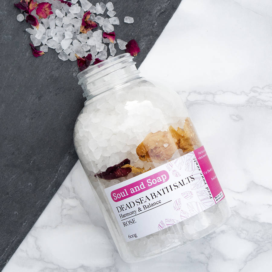 Natural Aromotherapy Dead Sea Bath Salts By Soul And Soap 7380