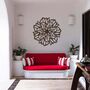 Wooden Mandala Flower Enriching Spaces With Zen Vibes, thumbnail 4 of 12