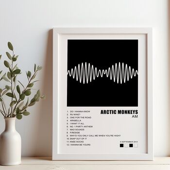 Set Of Three Album Cover Posters, Choose Your Own Album, 2 of 12