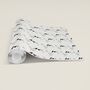 Elegant Bird On Branch Gift Wrapping Paper, thumbnail 1 of 6