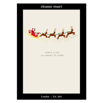 Santa's Coming To Town Foiled Cards Single/Boxed Set, 2 of 2