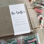 Personalised Sending Christmas Wishes Letterbox Sweets, thumbnail 1 of 2