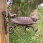 Venus And Conwy Cast Iron Wall Feeder Double Pack, thumbnail 2 of 6