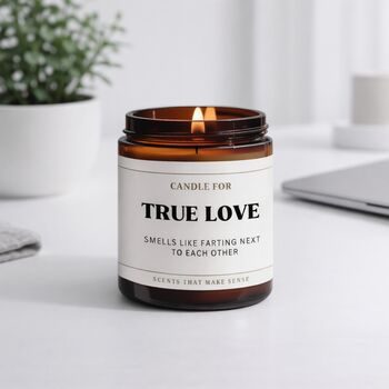 Funny Valentines Gifts For Him True Love Candle For Couples, 9 of 10