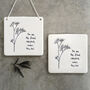 Hanging Porcelain Friendship Sign, thumbnail 3 of 4