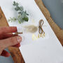 Personalised Metallic Bunny Tail Place Settings, thumbnail 6 of 9