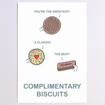 Personalisable Biscuits Birthday Card, 5 of 8